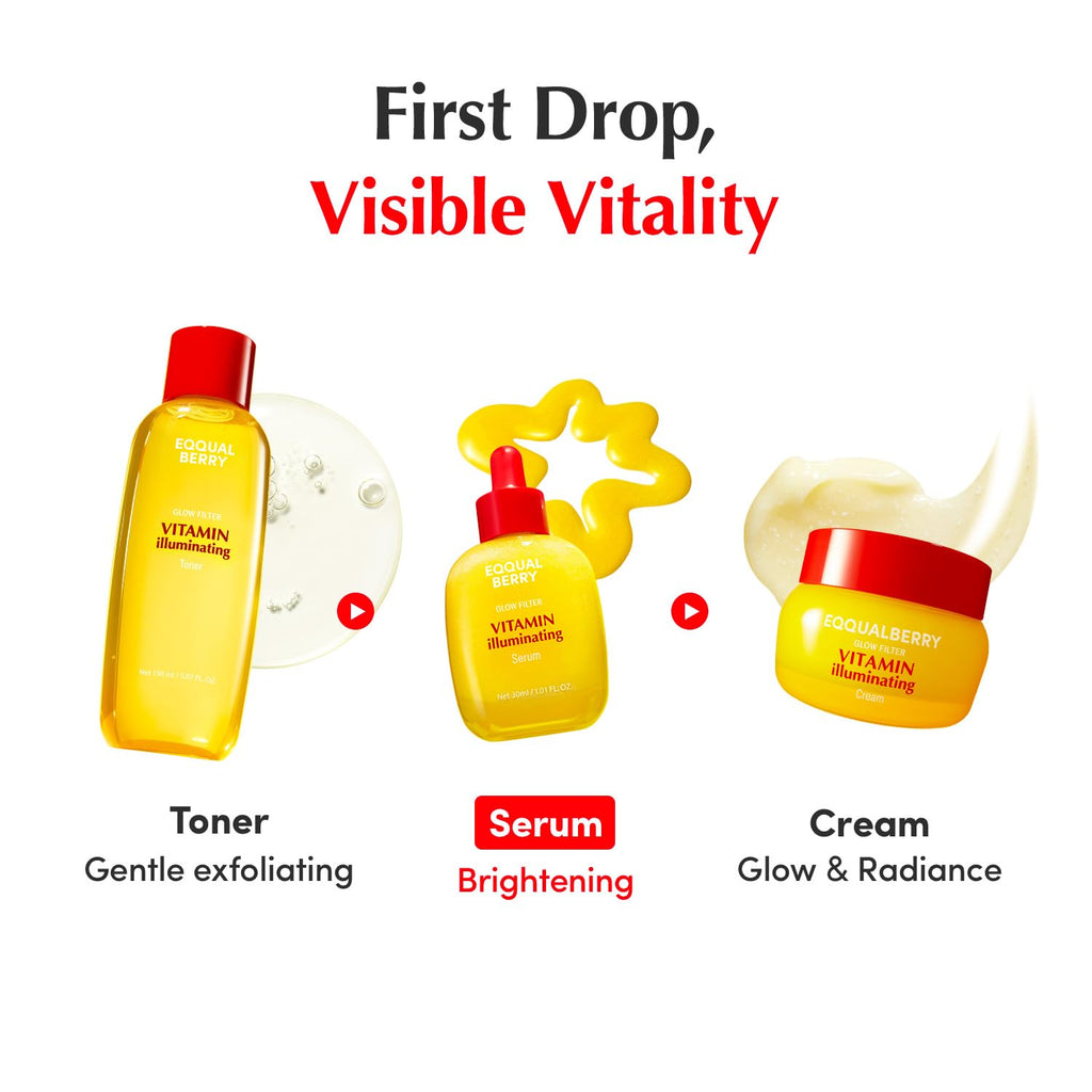 EQQUALBERRY Daily Vitamin Glow Serum Booster