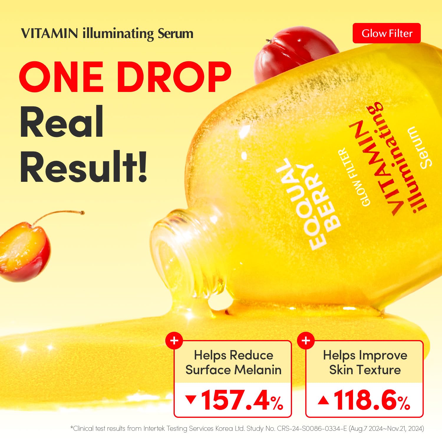 EQQUALBERRY Daily Vitamin Glow Serum Booster